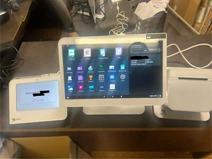 Clover POS System S503 C503 P500 POS Terminal Pantalla Impresora Registro LEER - Imagen 1 de 5