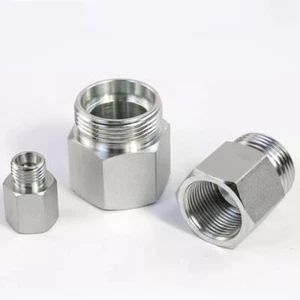 Hydraulisch Stecker Adapter Metrisch Kaiserlich Hydraulik Verschraubung Typ-5CB - Picture 1 of 17
