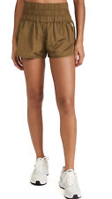 Free People The Way Home Shorts Army Green M Medium - OB1128291