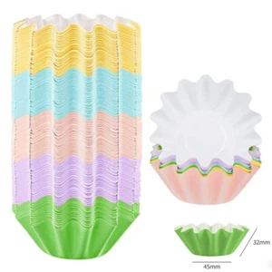 50/100X Tray Cups Warm Liners Candle Liner Reusable Wax Melt Leakproof Cute - Picture 1 of 21