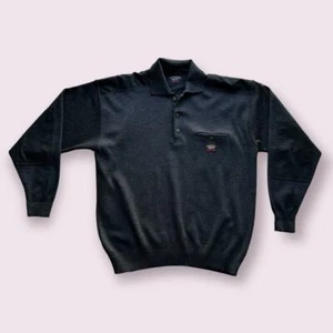 Paul & Shark Dark Gray Wool Blend Pullover Sz L - Picture 1 of 9