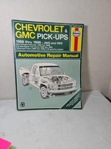 Haynes Repair Manual 1664 Chevrolet GMC CK Pickup 1988 - 1990 ~ 2WD & 4WD - Picture 1 of 5