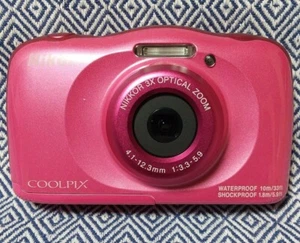 Nikon Digitalkamera 3x COOLPIX W100 Ver Pink Wasserdicht Schlagfest W100PK