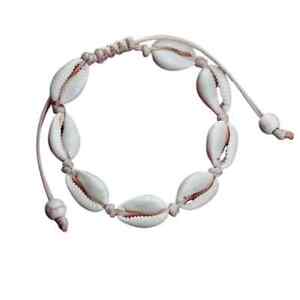 Cowrie Shell Bracelet | Beach Handmade, Adjustable, Cowrie Shell, Ankle Bracelet