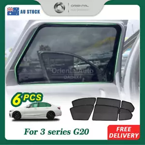 6PCS Magnetic Window Sun Shade Mesh Cover for 3 Series G20 2018-Onwards - Picture 1 of 6