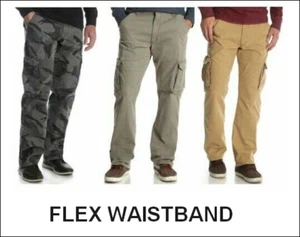 Herren Wrangler Komfort Flex Bund Cargohose Tech Tasche - Bild 1 von 13