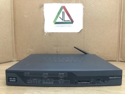 Cisco 881G-W with PSU Cisco881GW-GN-E-K9 w/ Broken Antennas & PSU -Inc VAT - Image 1 of 4