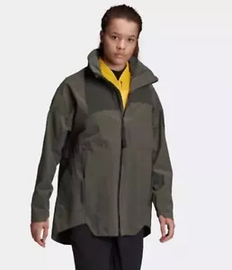 Adidas MYSHELTER 3 In1 Rain Vest Parka Jacket Women Sz L(DZ1472) NWT $300 - Picture 1 of 15