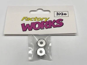Factory Works Vintage 12mm Kyosho Wheel Adapters For RC10 1/4” Axles - Picture 1 of 4