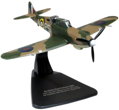 Oxford Diecast Boulton Paul Defiant MK1, 264 Sqn RAF 1940 1:72 Scale Model AC109 - Image 1 of 4