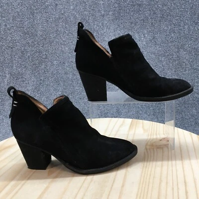 Jeffrey Campbell Botas Mujer 8 Rosalee Botines Tacones Bloque Negro Gamuza Foto 1 de 4