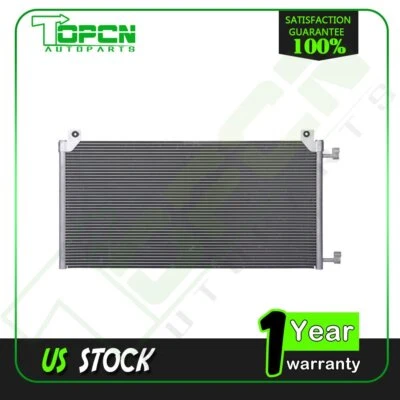 For 10 11 12 13 Chevrolet Silverado 1500 GMC Sierra Aluminum AC Condenser - Image 1 of 3