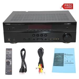 Yamaha RX-V471 5.1 Channel Home Theater AV HDMI Stereo Receiver & Remote Bundle - Picture 1 of 14