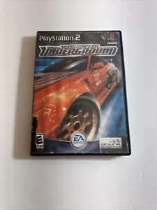 Need for Speed Underground PlayStation 2: Solo estuche y manual (sin juego) - Imagen 1 de 4