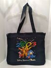 Disney Dreams Flordia 2003 Winnie The Pooh And Friends Navy Blue Tote Bag 15 In