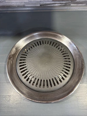 Progressive Non Stick Gourmet Kitchen Smokeless Grill top For Stove Gas Electric - Image 1 of 4