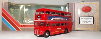 EFE 31703A ARRIVA HERITAGE FLEET AEC RMC CLASS ROUTEMASTER D/D BUS 1:76 4MMSCALE - Image 1 of 2