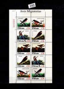 * SALVADOR - MNH - NATUE - BIRDS - FAUNA  - Picture 1 of 1