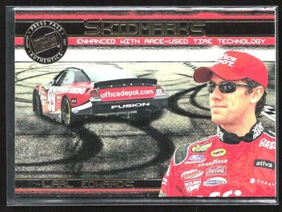 Carl Edwards 2007 Press Pass Skidmarks #13 - Image 1 of 3