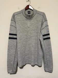 🥶 Kuhl Herren XL Team Merinowolle Langarm 1/4 Zip Pullover - Bild 1 von 10