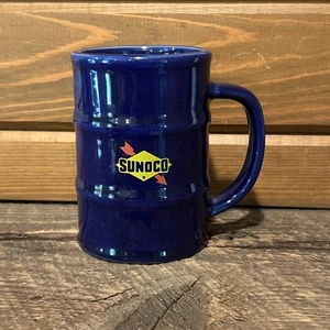 Tazza caffè Sunoco blu cobalto. BK Inc. Mfg negli Stati Uniti (B2) - Foto 1 di 3