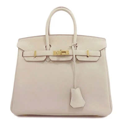 HERMES  Birkin 25 Clé GoldHardware Handbag Togo  Ladies [Used] - Image 1 of 4