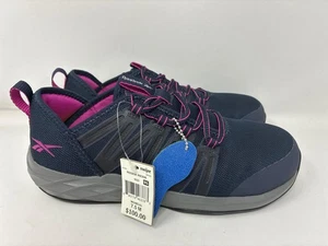 Reebok Work Damen Astroride Stahlkappe Stat dunkelmarine und lila - 7,5 Medium - Bild 1 von 5