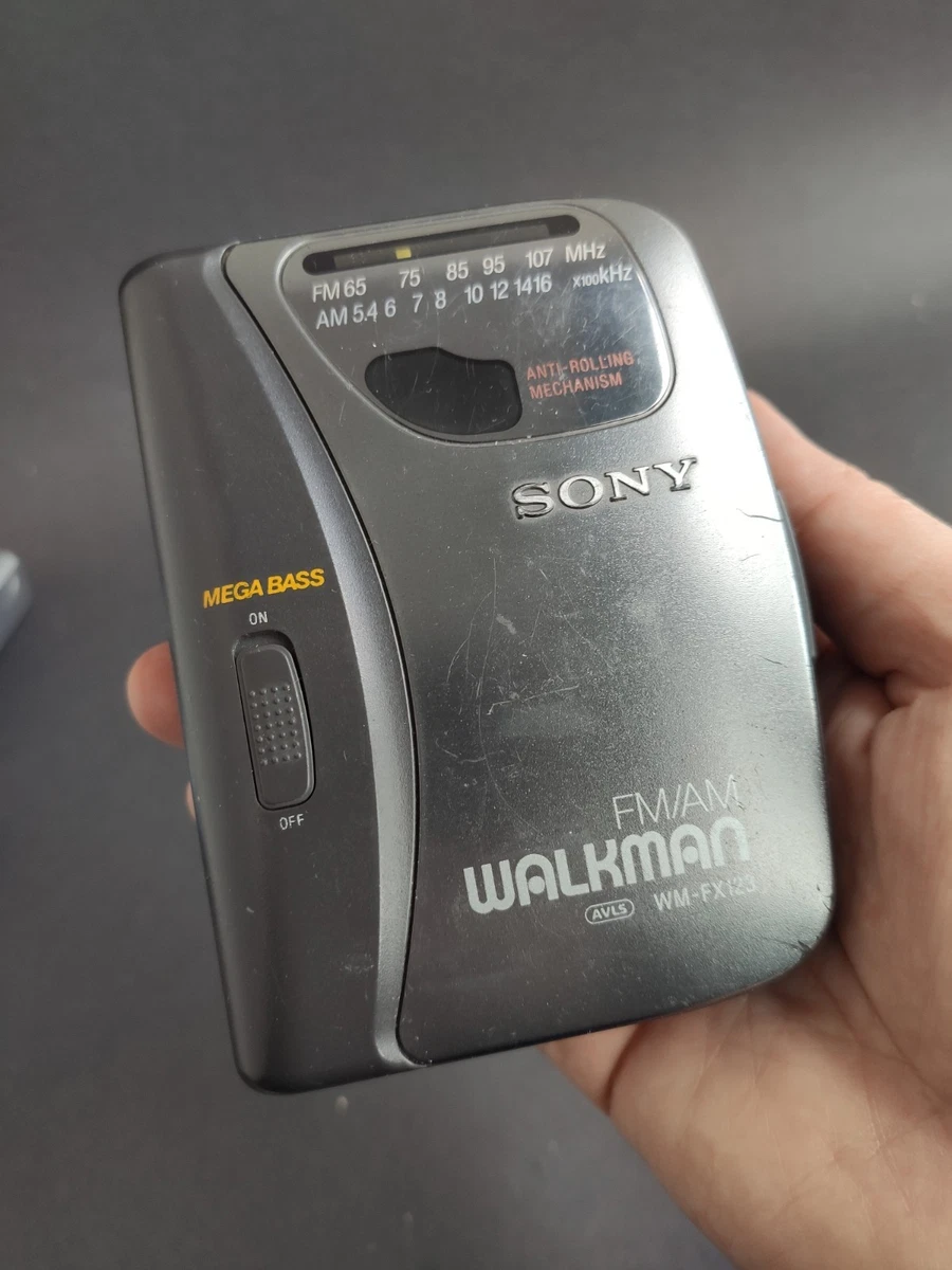 Sony WM-EX122 Walkman Mega Bass Cassette Player Working Serviced