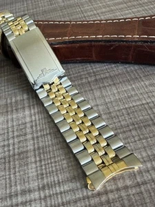 Rare New Mens JB Champion Longines Jubilee Type Watch Band, 1/10 14kGF - Picture 1 of 7