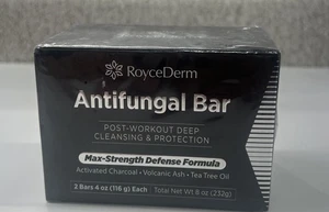Roycederm Antifungal Soap Bar- post- workout deep cleansing & protection 2bars - Picture 1 of 5