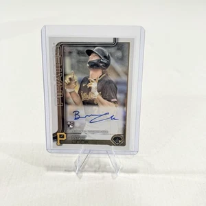 2025 Topps Serie 2 BILLY COOK Real One AUTOGRAFO su scheda Pirati RC - Foto 1 di 2