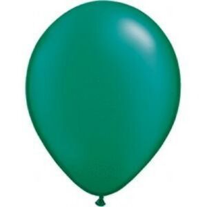 11" Qualatex Pearl Emerald Green Latex Balloons 25 Count Party Supplies