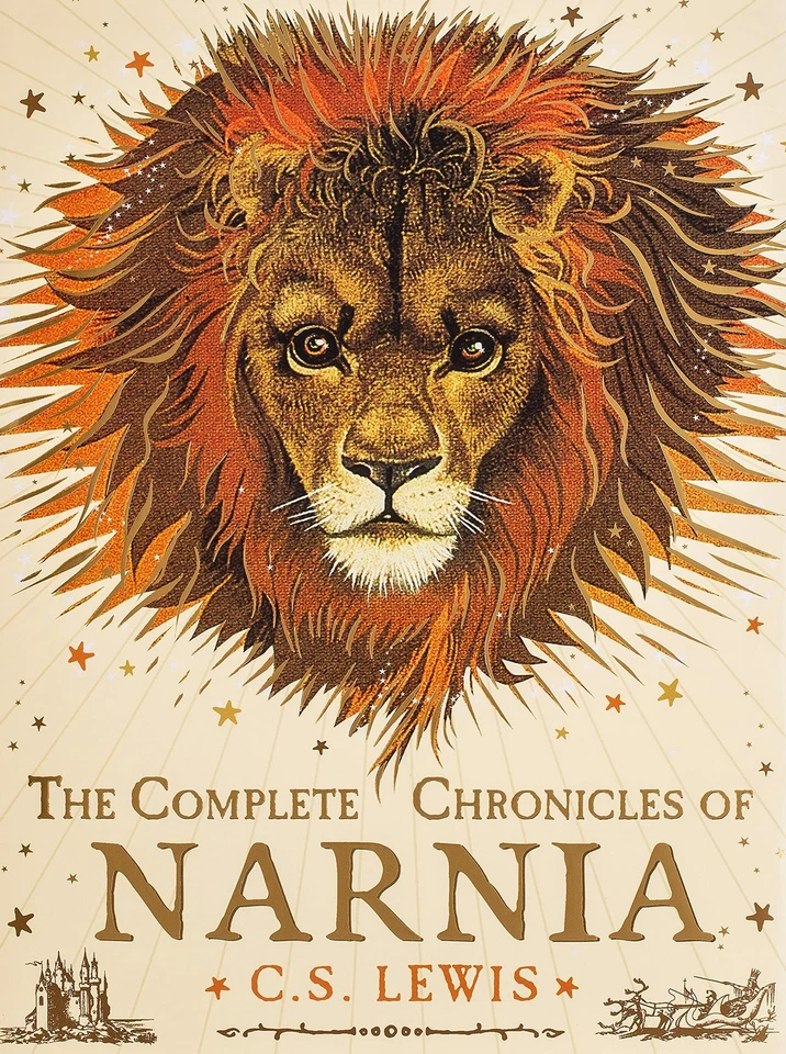 The Complete Chronicles of Narnia By C.S. Lewis NEW Hardcover FULL COLORED - Image 1 of 3