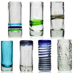 Schnapsbrille - aus recyceltem Glas aus der Heimat von Tequila Mexiko - Bild 1 von 14
