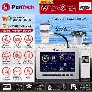 PanTech Weather Station PT HP2553 with Extra Accessories Sensor Upgrade Kit Pck1 - Picture 1 of 24