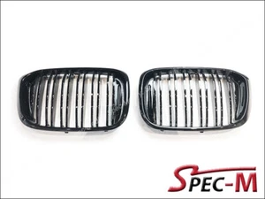 M Look Shiny 668 Black Front Kidney Grille For 2019+ BMW G01 X3 G02 X4 - Picture 1 of 2
