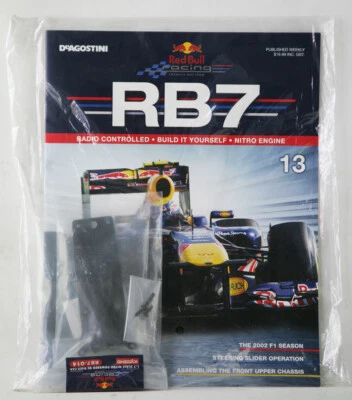 MARK WEBBER DeAGOSTINI 1/7 Red Bull Racing RB7 F1 RC Car Issue #13-Part# RB7-014 - Immagine 1 di 2