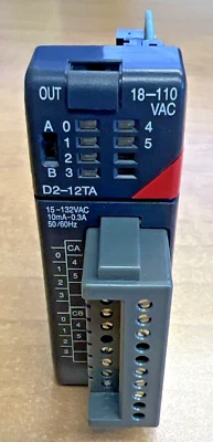 Automation Direct D2-12TA Discreet Output Module 18-110 VAC *Guaranteed* - Image 1 of 4