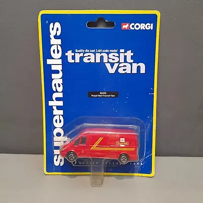Royal Mail Ford Transit Van Red Corgi 1/64 Scale Diecast Model 66203  - Image 1 of 4