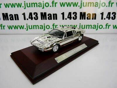 SIL30G VOITURE 1/43 IXO CHROME : De Tomaso Pantera