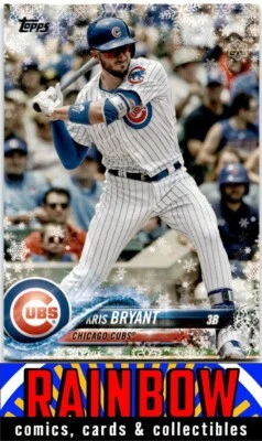 2018 Topps Holiday #HMW69 Kris Bryant - Image 1 of 2