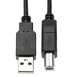 USB A Male to Type B Plug Cable (Unbranded) Free UK shipping Top-quality - Picture 1 of 5