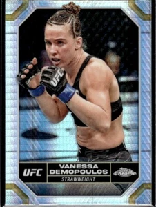 2024 Topps Chrome UFC Prism Refractor #191 Vanessa Demopoulos - Picture 1 of 2