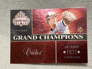 2003 Donruss Champions Grand Champions Jim Palmer #GC-5 HOF/100