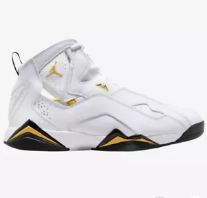 Jordan True Flight White Black Yellow Ochre-Size: US Men’s 9.5-NE - Picture 1 of 1