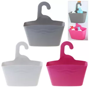 2 Pc Hanging Shower Caddy Bathroom Organizer Shelf Bath Rack Holder - Picture 1 of 1