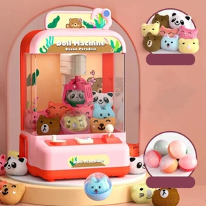 Kids Coin Operated Doll Claw Machine Candy Grabber Arcade Game Toy Gift DHL - Bild 1 von 10