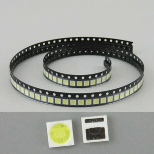 100 piezas cuentas de lámpara 3030 3V 350mA para barra de tira de retroiluminación LED TV, reparación TV - Imagen 1 de 12