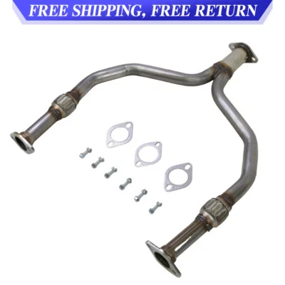 For 2009-2013 Infiniti G37 Front Flex Y Pipe 3.7 AWD Sedans Only - Image 1 of 3
