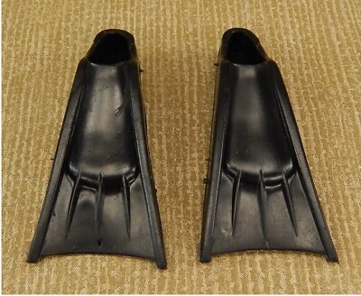 De colección 1967 Hasbro GI Joe Action Pilot #7825 Air Sea Rescue aletas de natación negras C8 Foto 1 de 4